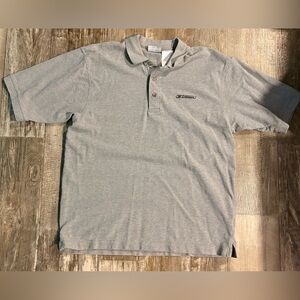 Vintage Y2K Reebok Light Gray Polo Shirt